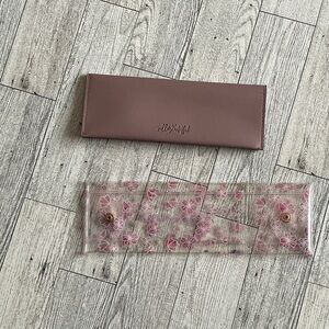 Villabeautifful Pink pen/ sticker pouch and Floral pen pouch Set